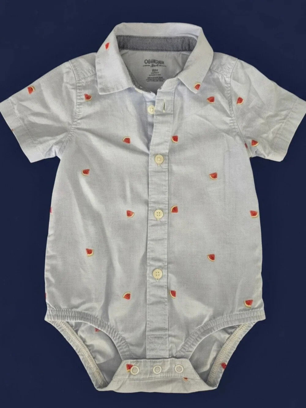 OshKosh B'Gosh Polo-Style Bodysuit Bundle 12 Months